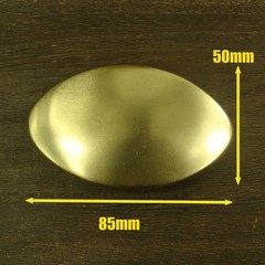 Solid Brass Belt Buckle Plate Oval shaped Western for 33mm belt Z521