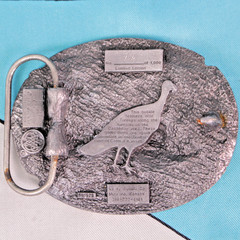 Vtg 80s/ 90s Cassoday Kansas Belt Buckle Lot of 9 Prairie Queen Festival