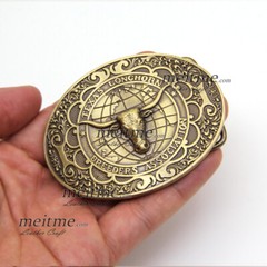 1 1/2 Belt Buckle Brass for men Vintage Works Buckles Pin Hippie Western DIY Lot