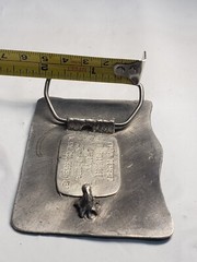 DLETA KING JUNE 1 1927- SEPT 29 1940 Belt Buckle by BILLIE BEE CREATIONS