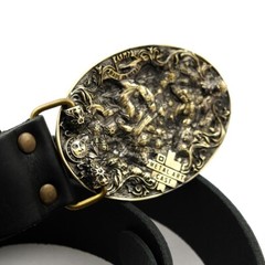 Gemini belt buckle, Twins Horoscope Astrological Zodiac Sign solid belt buckle