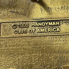 Handyman – Member Belt Buckle – 1996 – Club Of America