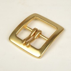 1X Heavy Duty Solid Brass Double Prong Belt Buckle 40mm(1.5in) Replacement Chic