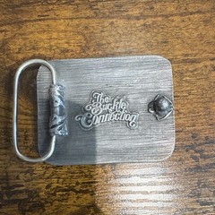 The Buckle Connection SR-71 Aircraft Military 3D Silver Metal Buckle 1.5&Prime;