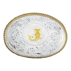 Montana Silversmiths Men&rsquo;s Initial Buckle