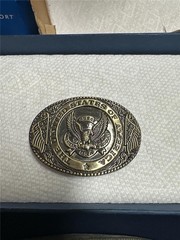 Vintage The United States Of America Belt Buckle