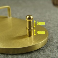 Solid Brass Oval Belt Buckles For 1.5 inch Belt / Men&rsquo;s Belt Pin Buckle Z069N