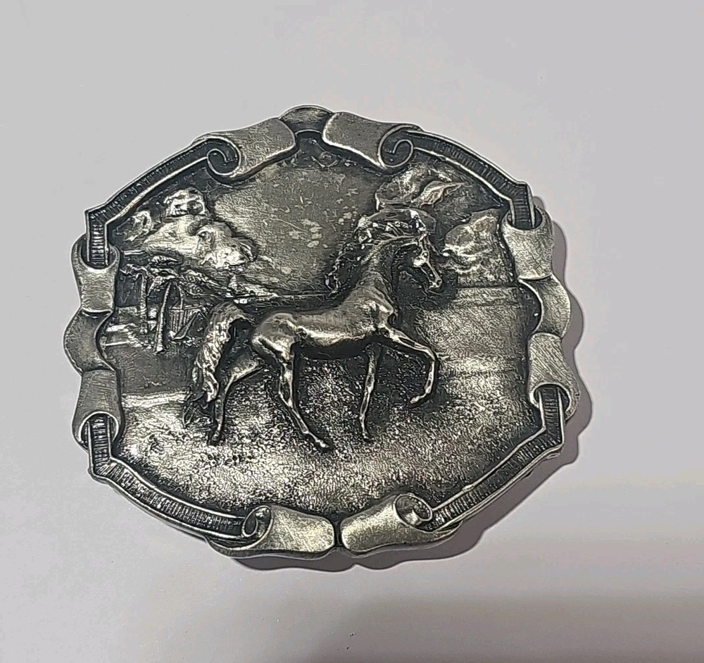 Truckers Belt Buckle Retro Hipster Hunter Cowboy Very Rare Set Of 5