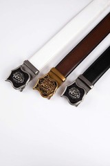 Ratchet Belt for Men Leather Dress Belts with 36/38(34-36waist), Black2082