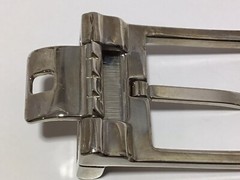 BVLGARI Signed MEN’S METAL BELT BUCKLE