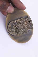 Western Belt Buckle With Handmade Leather Strap| Elk Deer Design – Rodeo Buckle