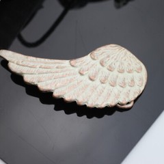 Belt Buckle Wings, Angel Wings Belt Buckle for 4cm Belt, Rose Mother of Pearl