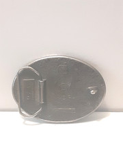 Flying Goose Western Belt Buckle Brass Great American Buckle Co Chicago 1980