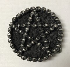 Skull Pentagram Gothic Belt Buckle