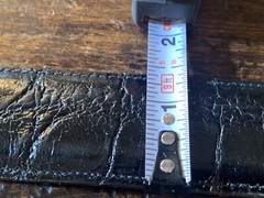 Old Pawn James Reid Style Sterling Silver Belt Buckle Nu 🐊27-29-1.5”-1” ✅‼️