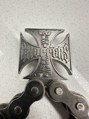 West Coast Choppers Iron Cross Belt Buckle