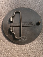 RARE Pennsylvania State Police Belt Buckle 75th Anniversary solid bronze
