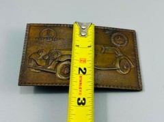Vintage Lewis Buckles Chicago Mercedes Benz Cabriolet A Brass Belt Buckle