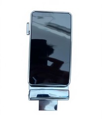 yushengtong Men&rsquo;s Ratchet Mirror Automatic Belt buckle without belt, Silver-1
