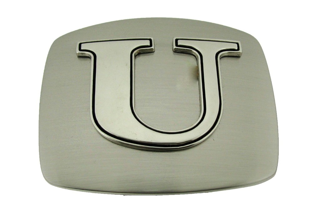 Initial U Letter u Belt Buckle New Men Women Western Really Cowboy Silver Metal
