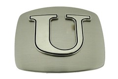 Initial U Letter u Belt Buckle New Men Women Western Really Cowboy Silver Metal