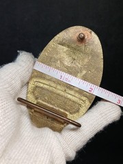 Solid Brass Country Music Guitar Belt Buckle