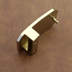 1PCS 40mm Heavy Duty Solid Brass Belt Buckle for Leather Belt Replacement