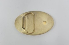 NRA Metal Brass Belt Buckle National Rifle Association Golden Eagles Vintage NIB