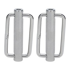 2Pcs Adjust Slide Buckle Corrosion Resistant For Outdoor Gear Stainless Steel