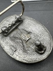 NRA BELT BUCKLE 20th ANNIVERSARY NATIONAL RIFLE ASSOCIATION INSTITUTE FOR ACTION