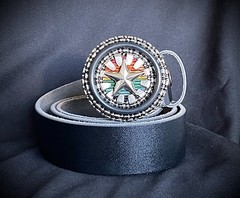 Five Point Pride Relic Belt Buckle Reworked 2007-2009 Darren McNeese Archive