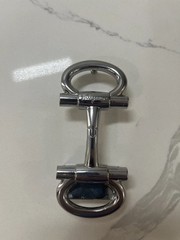 Unisex Salvatore Ferragamo Alloy Belt Buckle Silver For 3.5cm Leather Strap