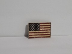 American Flying USA Flag Men&rsquo;s Belt Buckle