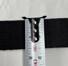 Burton Snowboards Belt Adult Large Black Metal 34-36 W Vintage