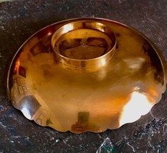 Bold Bohemian Brass Plate