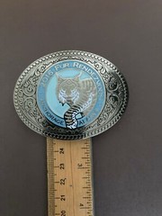 2016 FUR RONDEZVOUS LYNX BELT BUCKLE ANCHORAGE ALASKA
