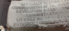 70s Buckle LEE CO. NY. 1776 &rsquo;76 AMERICAN REVOLUTION VINTAE BICENTENNIAL