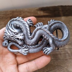 Dragon Belt Buckle – Western Cowboys Belt Buckle – Mens Womens Belt Buckle