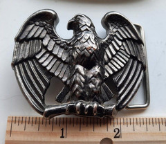 Eagle Wings Down Belt Buckle – Made by AVON 2 1/2 inches long