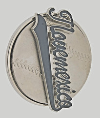 Mexico Mexican Flags Belt Buckle Vintage Spinners LA Dodgers Team Series Style
