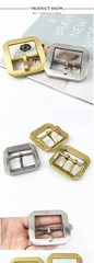 40mm Pure Brass Belt Buckles Men Pin Buckle Stainless Steel Belts