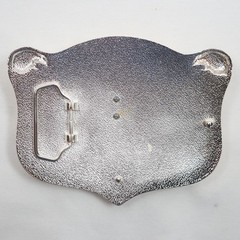HORSE Belt Buckle RECTANGLE Horseshoe Eagles Rodeo Western LARGE