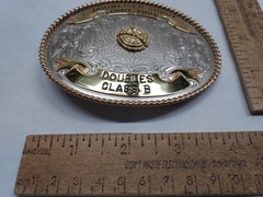 2005 – CODY – BUDWEISER SHOOT – DOUBLES CLASS B – BELT BUCKLE – listing # 9563