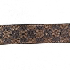 Louis Vuitton Pre-Owned Damier Sainteur Belt Gold 95Cm 5