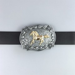 Vintage Style Running Horse Western Belt Buckle also Stock in the US