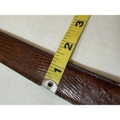 Belt 3-D DDD Belt 42 Brown Embossed Leather Tooled Western Cowhide Silver Buckle