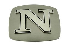 Initial N Letter n Belt Buckle New Men Women Western Really Cowboy Silver Metal