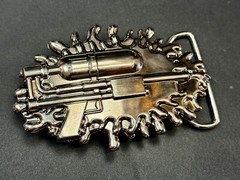 Water Squirt Gun – Alien Martian Shooter! Silver color 2005 SMC Gun Belt Buckle
