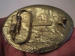 CROWN ROYAL LIQUOR BELT BUCKLE – HEAVY – GW-16