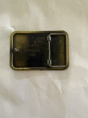 Sponsor Bronze Eagle Freedom Is Not Free Men&rsquo;s Belt Buckle 1.5in Clamp Antique
